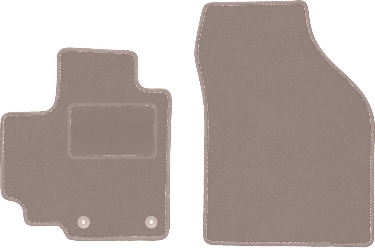 Beige voormatten voor: Suzuki Celerio hatchback (2014-)