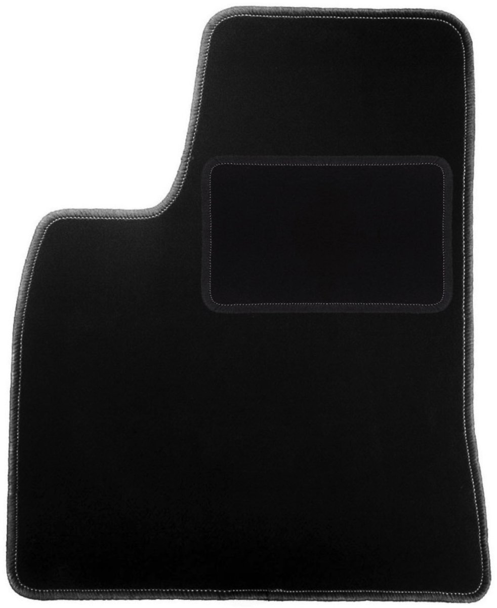 Chauffeursmat zwart voor: Tesla SI sedan (2012-2016)