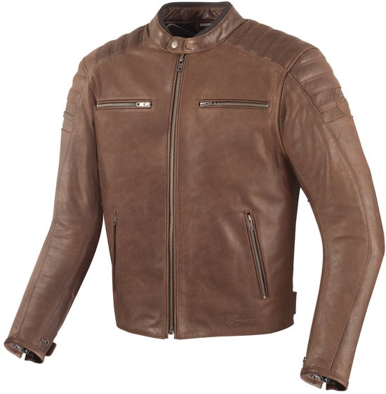 Bogotto B-Nimble Bruin Leren Motorjas Maat 46 Jas bol