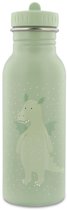 Trixie Drinkfles – Mr. Dragon- RVS Waterfles voor kinderen - 500ml - Lekvrije Fles – Groen – Draak