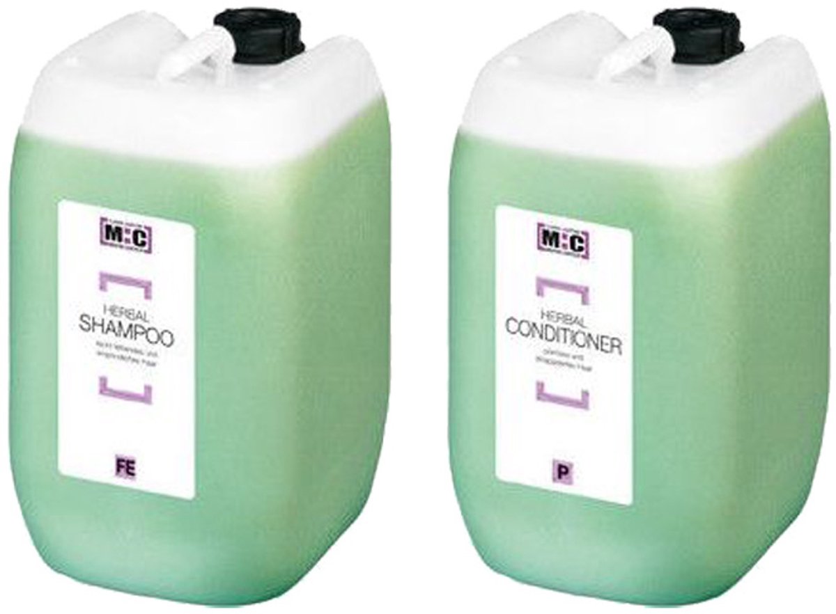M:C Shampoo Herbal 5000ml + Conditioner Herbal 5000ml