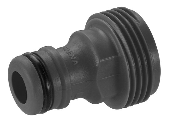 Waterdichte Gardena insteeknippel 3/4″ draad aansluiting, grijs, tuinslang koppeling