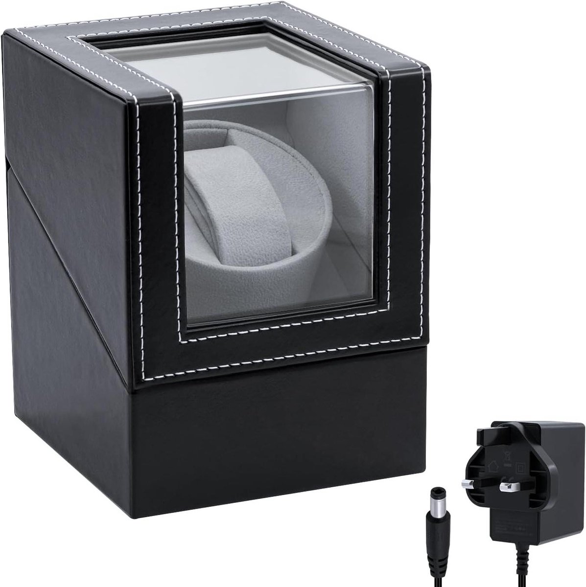 Automatische horlogeopwinderbox van PU leer voor automatische horloges - Opslag en opladen