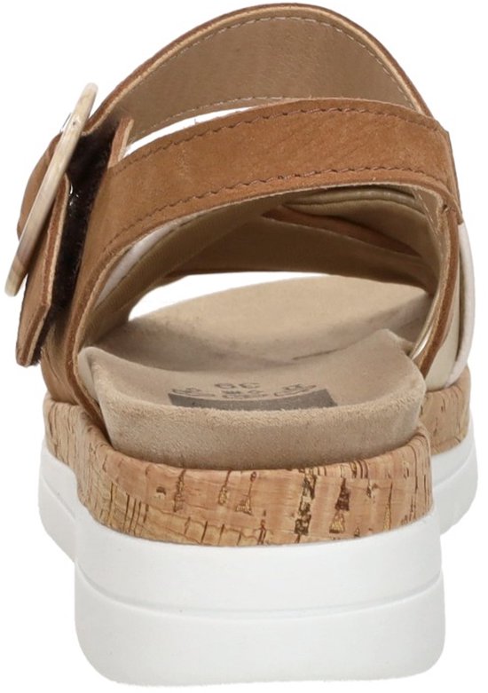 Sandales pour femmes Sub55 Comfort Collection Sami 02 - Cognac - Pointure 37