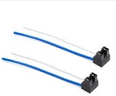 Koplamp Vervangende Lamphouder Connector Plug H7 2-Pins - Set van 2