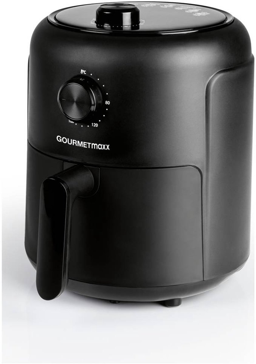 Afbeelding 3 van GOURMETmaxx Heteluchtfriteuse met 2,3 liter & 1000 watt - incl. timer & 8 functies