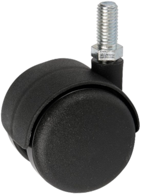 Schroef Pu-Zwenkwielen, Zwaar Uitgevoerd 50 Mm, Trolley-Zwenkwielen