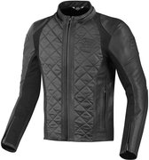 Veste de moto en cuir/textile Bogotto Radic Zwart - Taille S - Veste