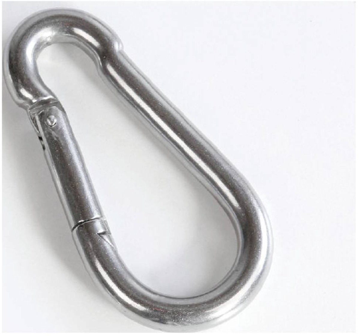 Kern HCB-A01 Karabijnhaak (roestvrij staal) met veiligheidssluiting, opening ca. 15 mm, voor hangweegschalen KERN HCB e