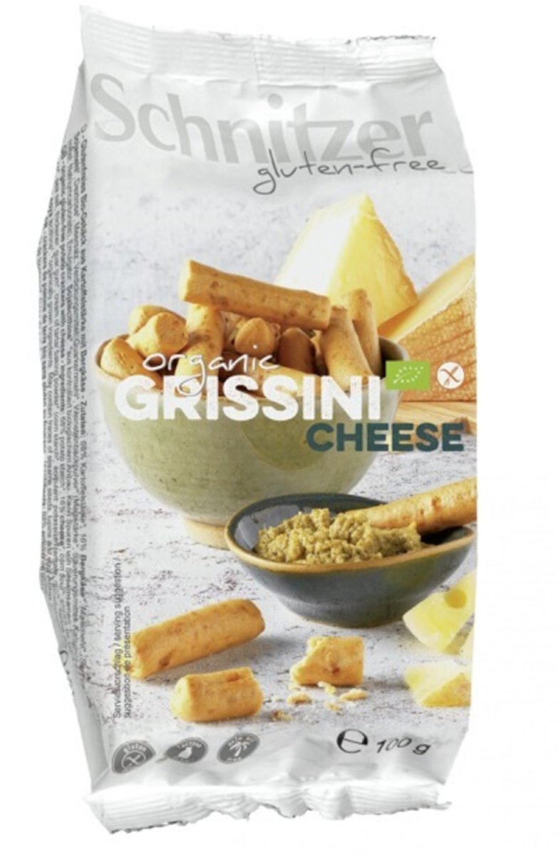 Goedkoopste Schnitzer BIO Grissini Käse 100GR