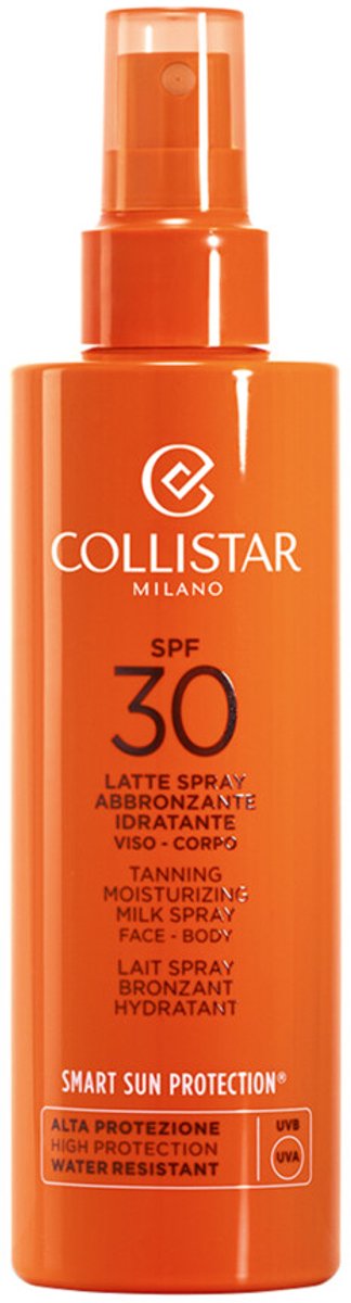 Goedkoopste Collistar Smart Sun Protection Tanning Moisturizing Milk Spray Spf 30 - 200 ml
