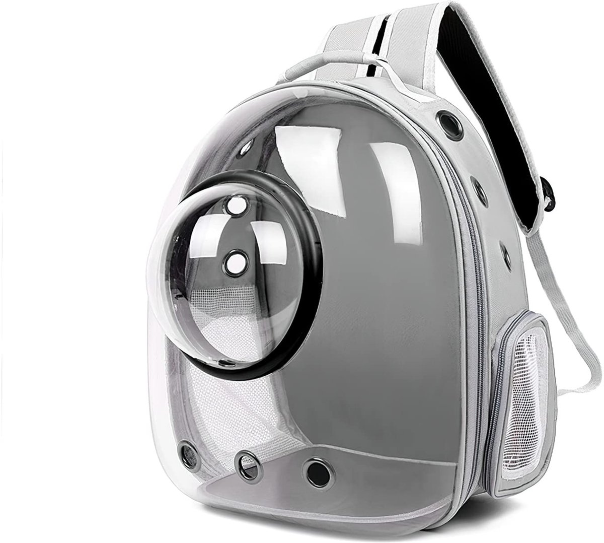 Ibenzoa® Transparante Huisdier Rugzak - Ruimte Capsule voor Kleine Honden en Katten - Waterdicht & Ademend