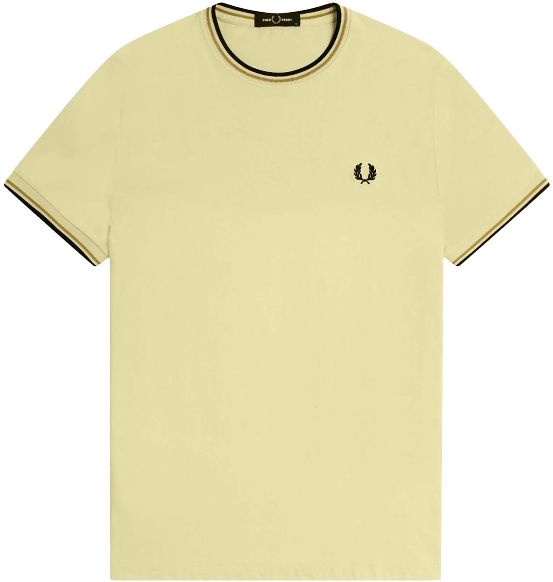 Fredperry Fp Twin Tipped T-Shirt - Fashion Wear - Volwassen