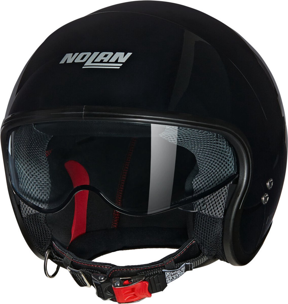 Nolan N21 06 Classico 301 Zwart Glossy Jethelm - Maat L - Helm