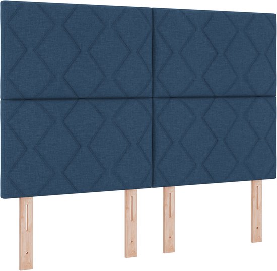 VidaXL - Boxspringbed - Donkergrijs - 100 x 200 cm - Stof kopen? Vergelijk de beste prijs op