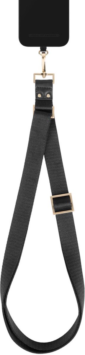 iDeal of Sweden Webbing Phone Strap - Black Gold