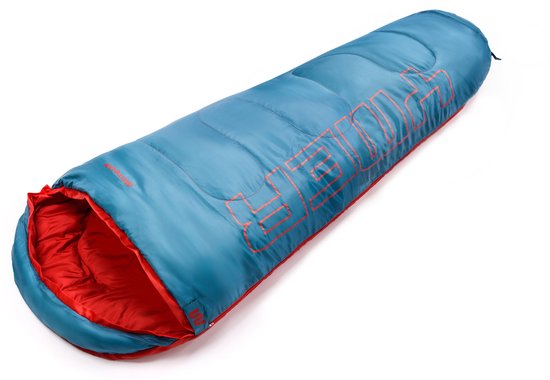 Meteor Ymer - Sac de couchage - bleu/rouge, confortable, léger