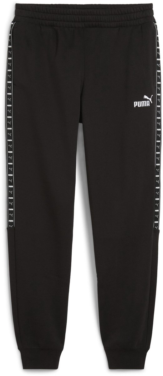 PUMA ESS TAPE Sweatpants FL cl Heren Broek Puma Zwart
