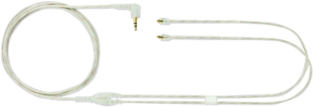Shure EAC64CL vervangkabel voor SE 215/315/425/535 transparant - InEar accessoire