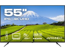 JAPANNEXT Monitor Groot Formaat 55" IPS 4K UHD (3840x2160) | JN-IPS5503TUHDR