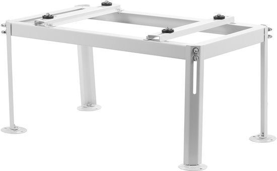 Airconditioning vloerstandaard, trillingsdempende mini-split standaard voor ductloze airconditioners en warmtepompen met Airconditioners en warmtepompen met 9000-24000 BTU, vloerbevestiging met een draagvermogen tot 200 kg