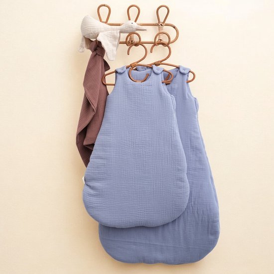 FIEMOL Baby Slaapzak, 2,5 Tog Dubbele Rits Slaapzak Blauw 0-6 Maanden 1 Pack FIEMOL Baby Slaapzak, 2,5 Tog Dubbele Rits Slaapzak Blauw 0-6 Maanden 1 Pack
