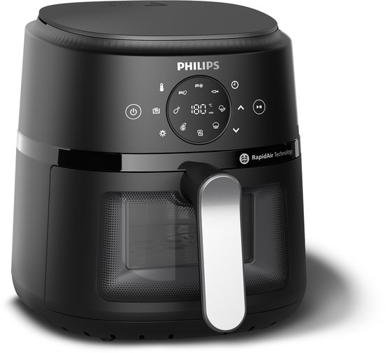 Philips Heteluchtfriteuse NA211/00 3,2L Zwart - Philips - €79,80
