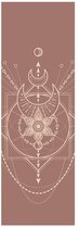Sacred Yogamat │Extra Dik │ Earth met Zandkleurige Print