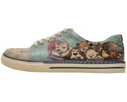 DOGO Dames Sneakers - Sleeping Dogs 38