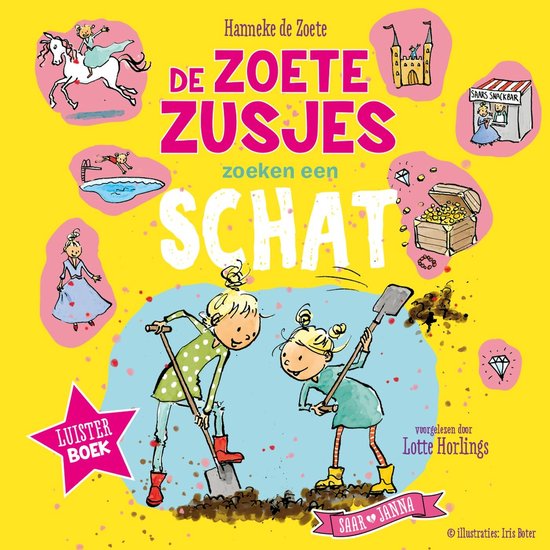 De Zoete Zusjes zoeken een schat - cover