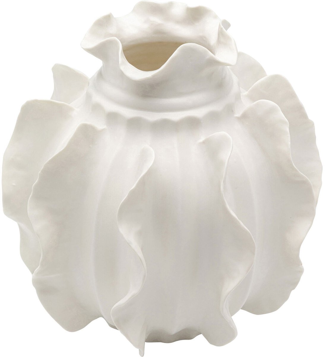 Vaas Viento 23cm wit Kare Design