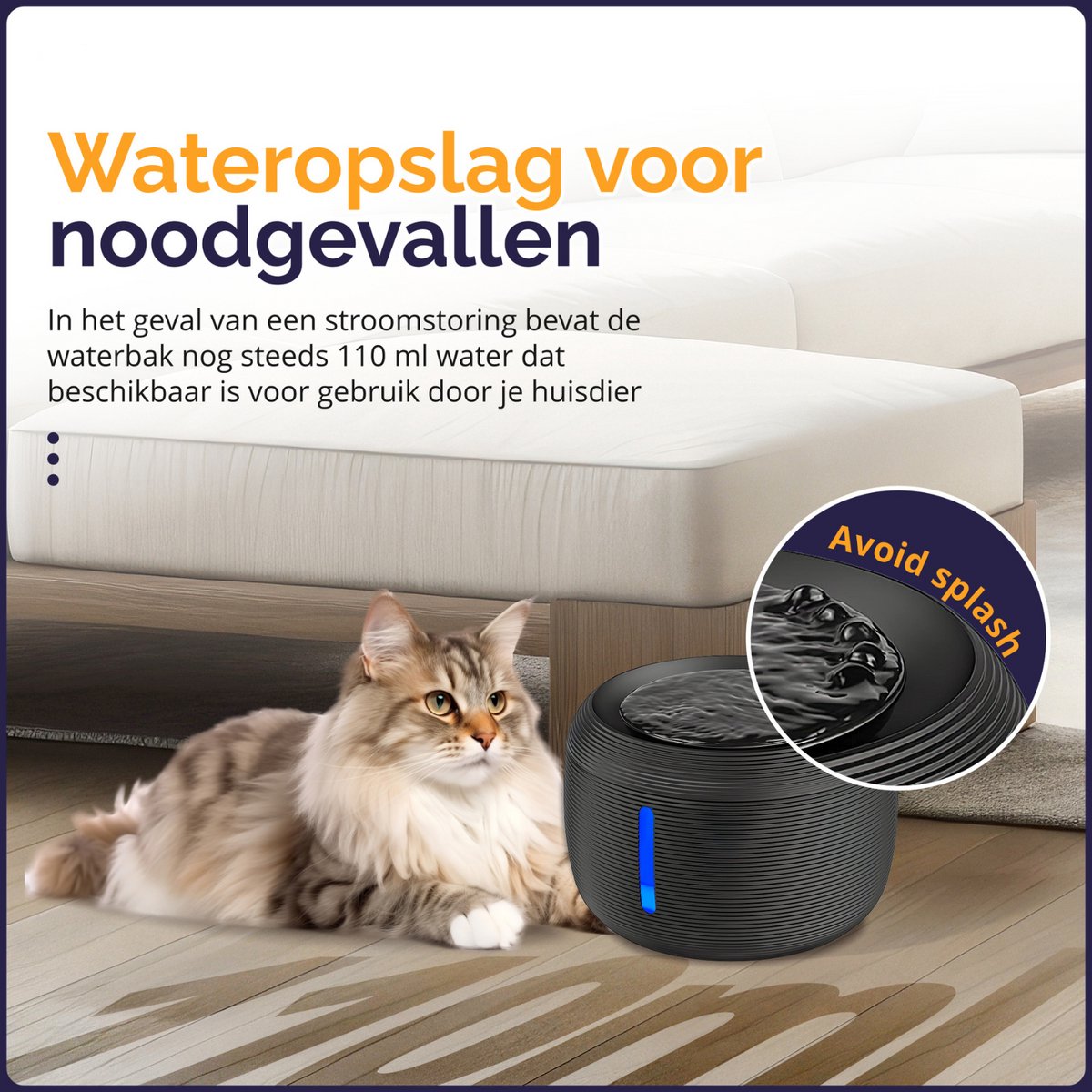 Viervoeter - Stille Drinkfontein voor Huisdieren thumbnail 2