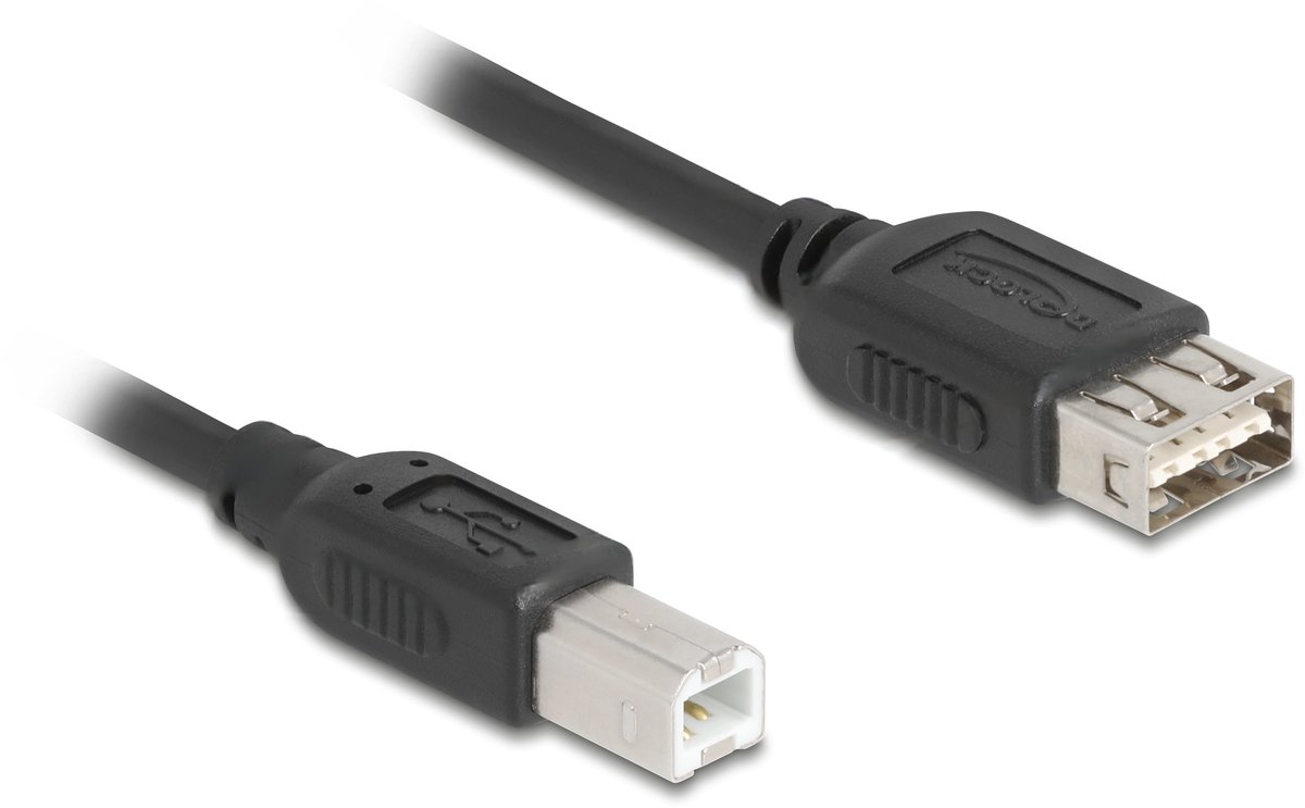Delock USB 2.0 Cable USB Type-B male to EASY USB Type-A female 2 m