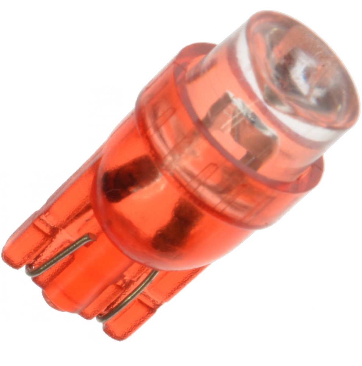 LED lamp - Ledson - 1-Led - T10 / W5W - Rood - 12V
