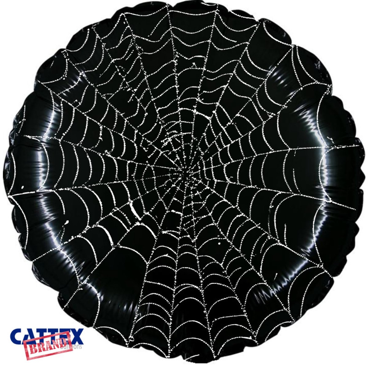 Spider web (Halloween) Folieballon, 45 cm