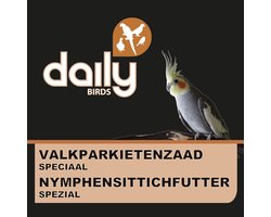 Valkparkietenzaad Speciaal-4KG(Met zonnepitten)-valkparkiet