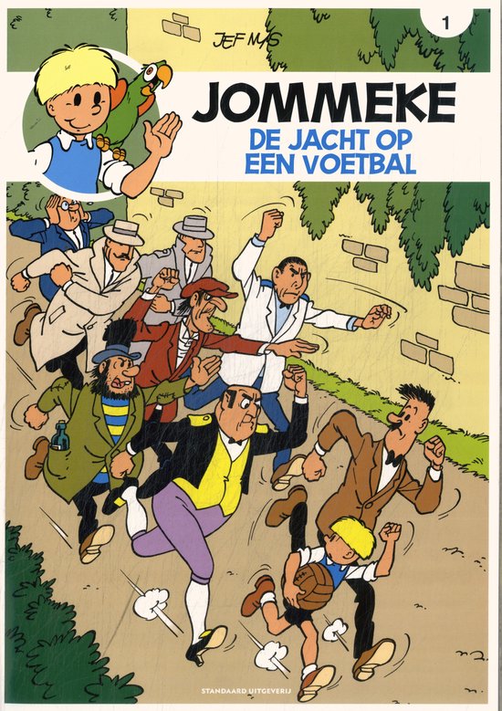 Jommeke strip 1 - De jacht op een voetbal
