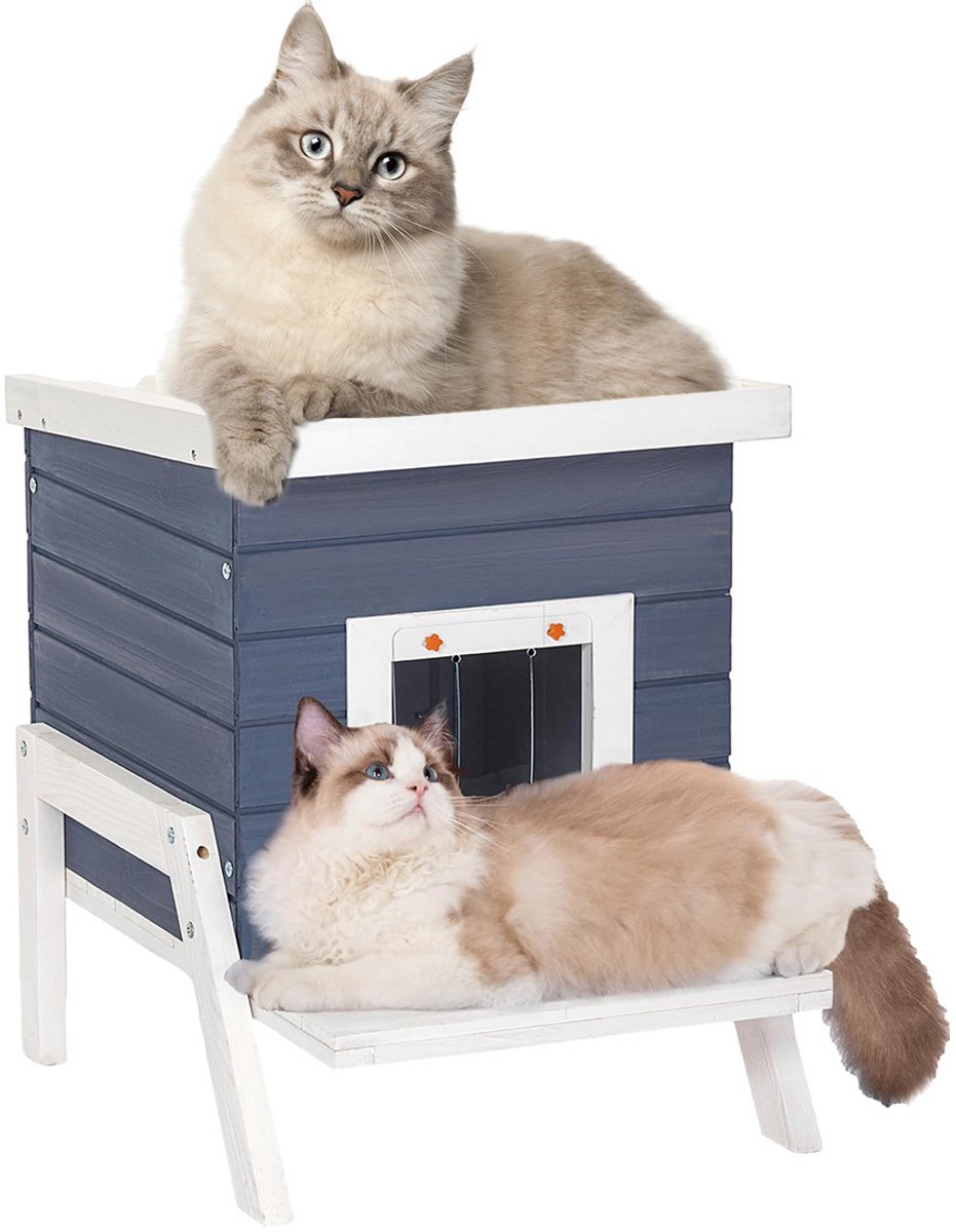 Kattenhuis voor Buiten - Kattenhok - Kattenbench