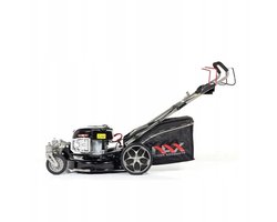 Grasmaaier - Maaier - Grassnijder - Motormaaier - Grasmaaier Met Motor - Benzinemaaier - 51 cm Maaibreedte - Met Aandrijving - Grote Wielen - Centrale Hoogteverstelling - 75L Grasopvangmand - Mulching & Zijuitworp - Voor Grote Gazons