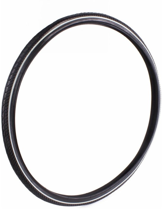 Benson Buitenband - 28 x 1 5/8 x 1 3/8 - zwart - anti-lek - reflectie - 37-622