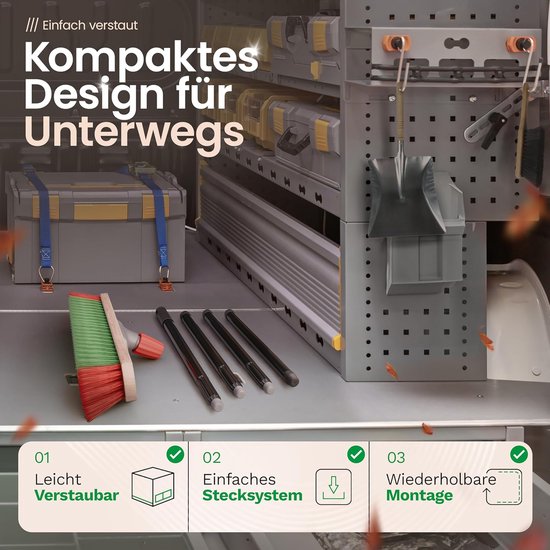 Novaliv 2x tuinbezem 40 cm met steel voor buiten Elaston borstelharen Ideaal als bezem voor buiten Straatbezem met steel Harde borstelharen Terrasbezem Tuinbezem Stalbezem Veegbezem Industriële bezem Buitenbezem van Novaliv — afbeelding 2