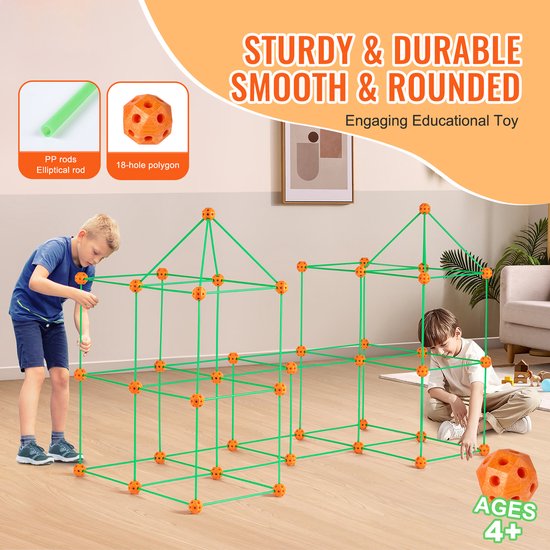 BRUKUSUR Blocs de Construction Jouet Enfant 5 Ans Garçon, 3-en-1 Jeu de Construction Cadeaux pour Garçons de 3 4 5 6 7 8+ Ans, Jouet STEM de Bâtiment Interactif Jouets Cadeau pour Enfants