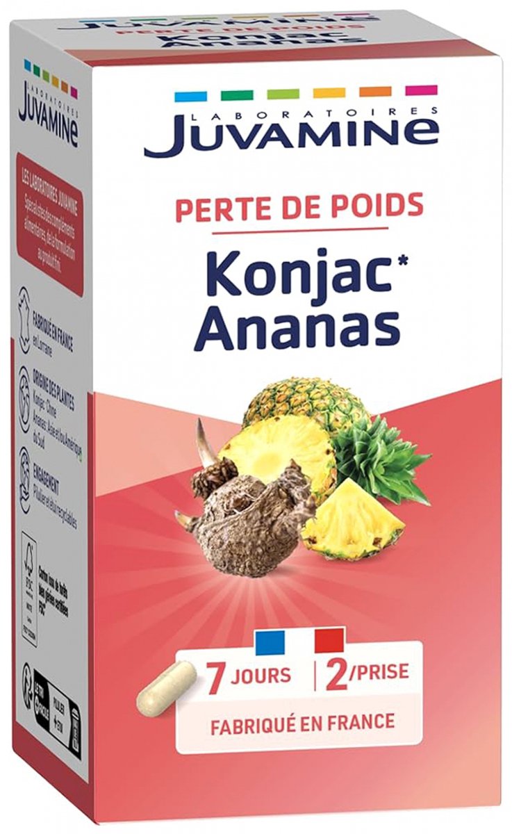 Goedkoopste Juvamine Konjac Ananas 42 Capsules