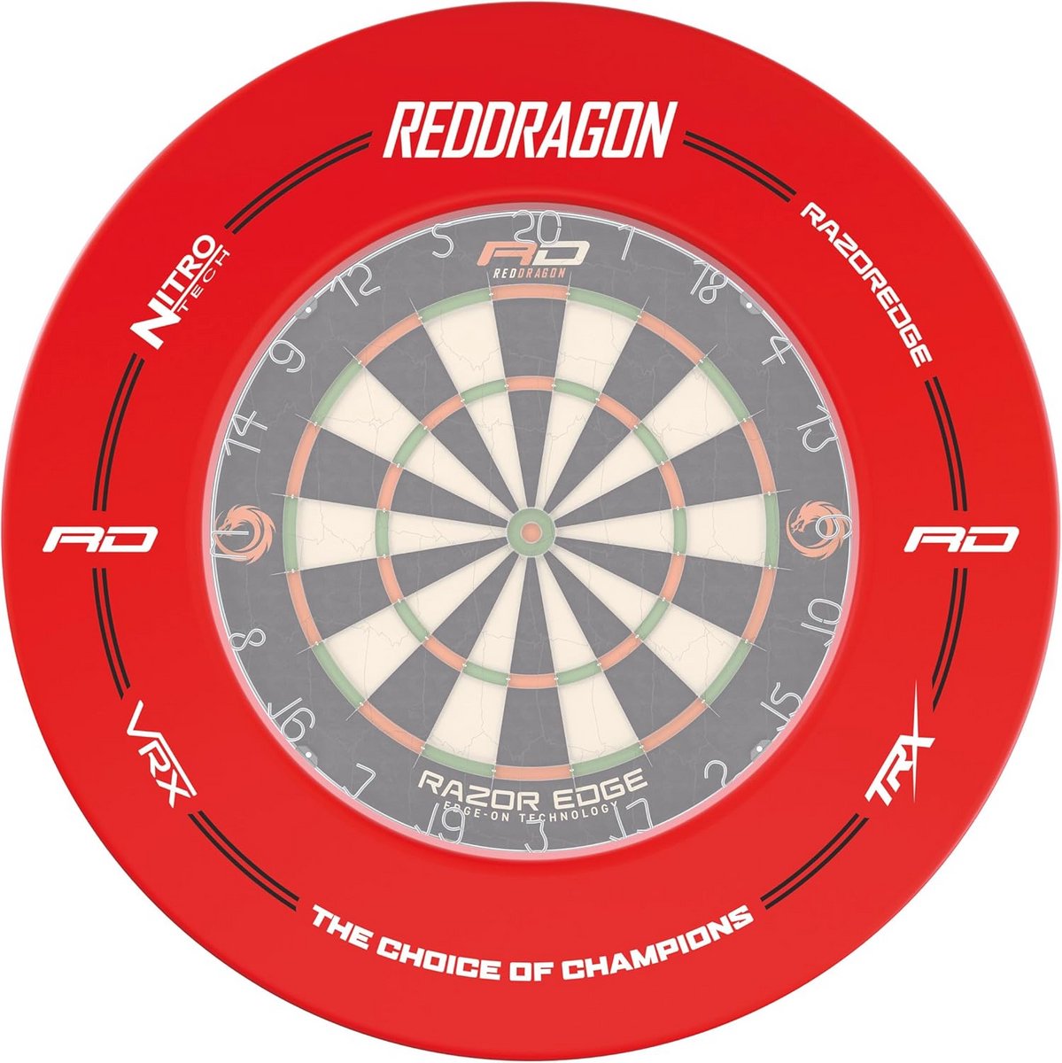 Rode Draak Dartbord Hoes - Duurzame Bescherming voor Dartborden