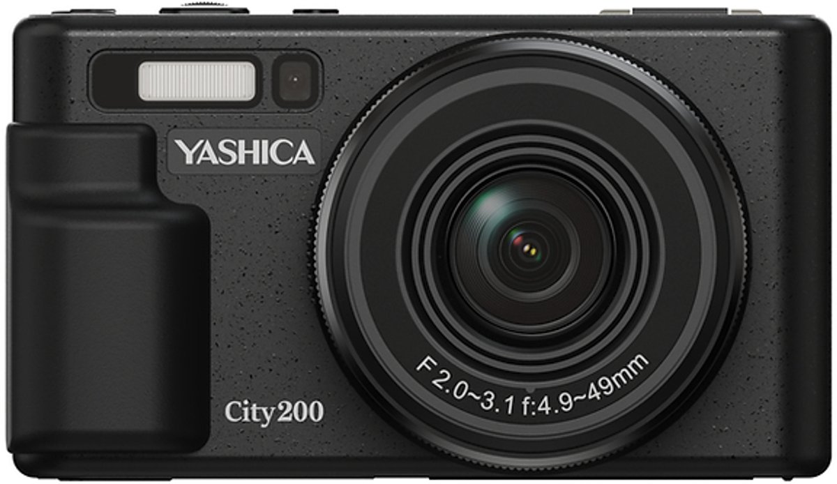 Yashica City 200 compact camera Zwart