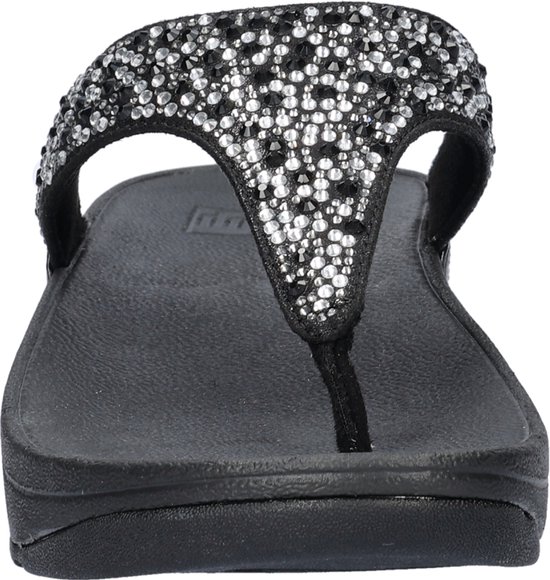 FitFlop Lulu Crystal- Bout Mix Zwart