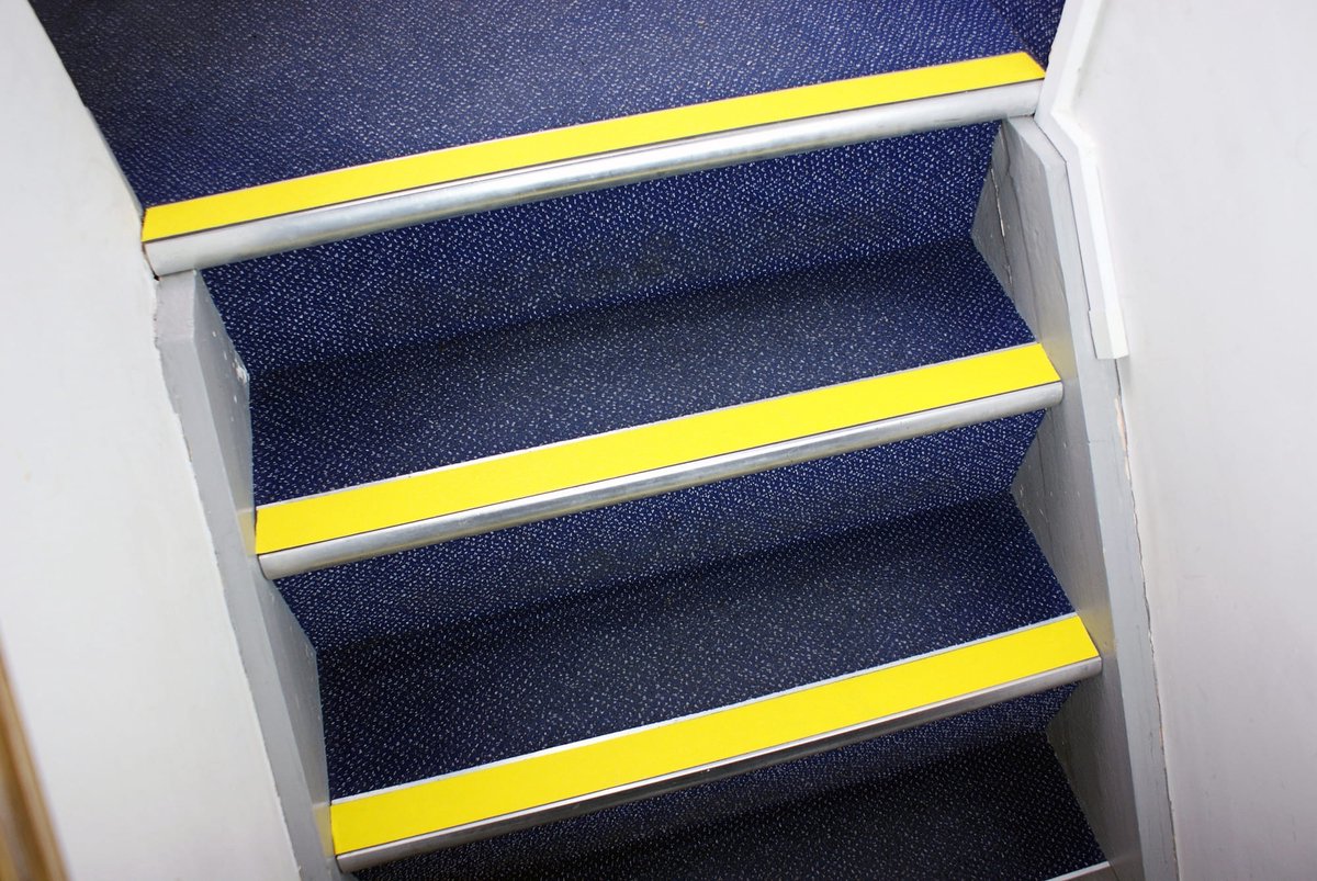 Anti-slip-tape Geel - 18m per rol - 50 mm breed