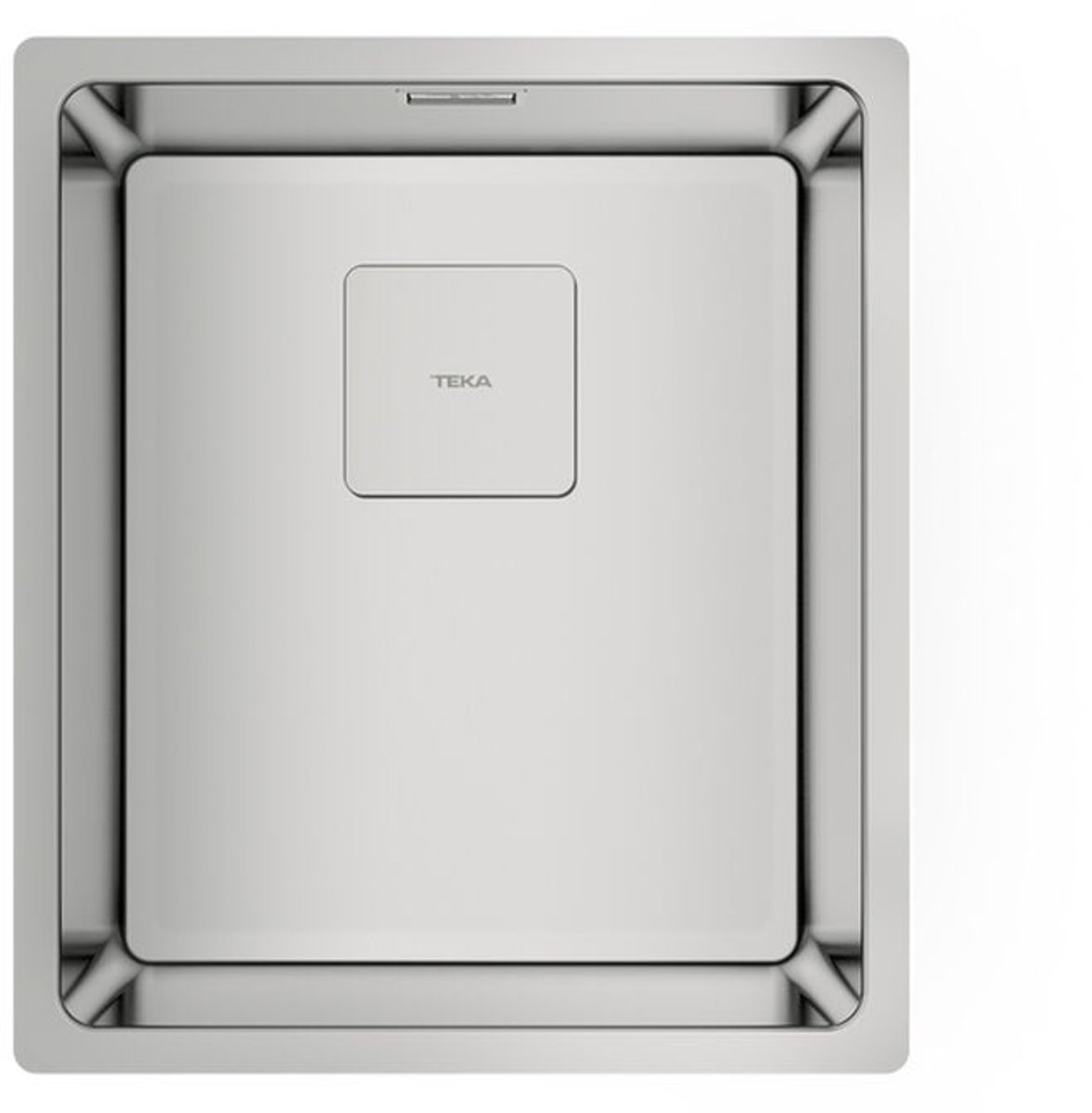 Wastafel met Eén Spoelbak Teka RS1S Grijs