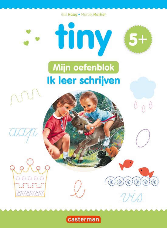 Tiny - Oefenblok 0 - Tiny Oefenblok - Ik leer schrijven 5+
