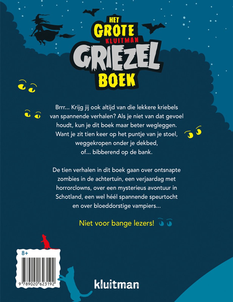 Het grote Kluitman griezelboek - back cover